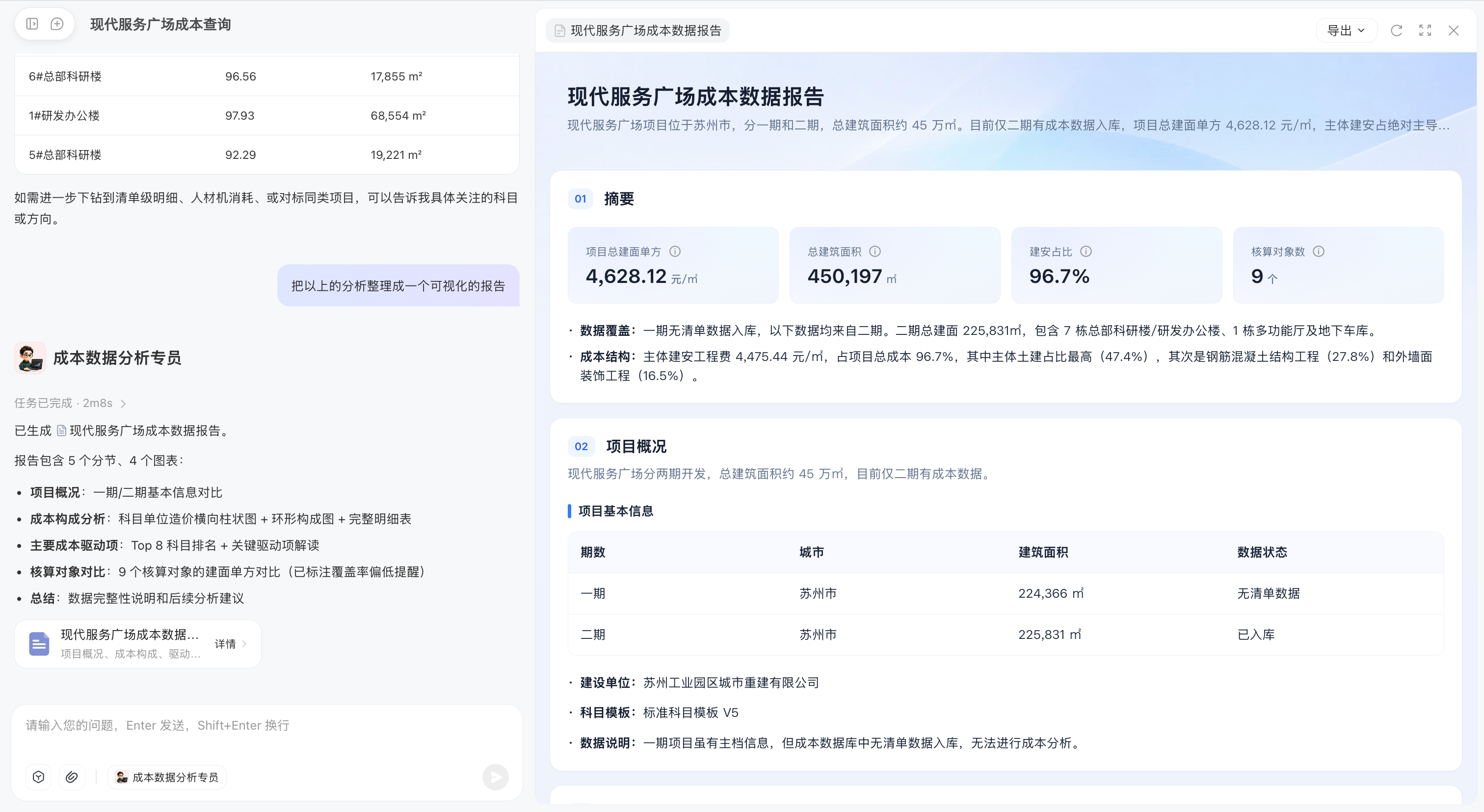 成本问数